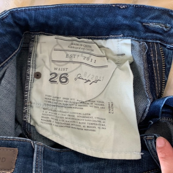Treasure & Bond skinny jeans size 26 - Picture 4 of 4